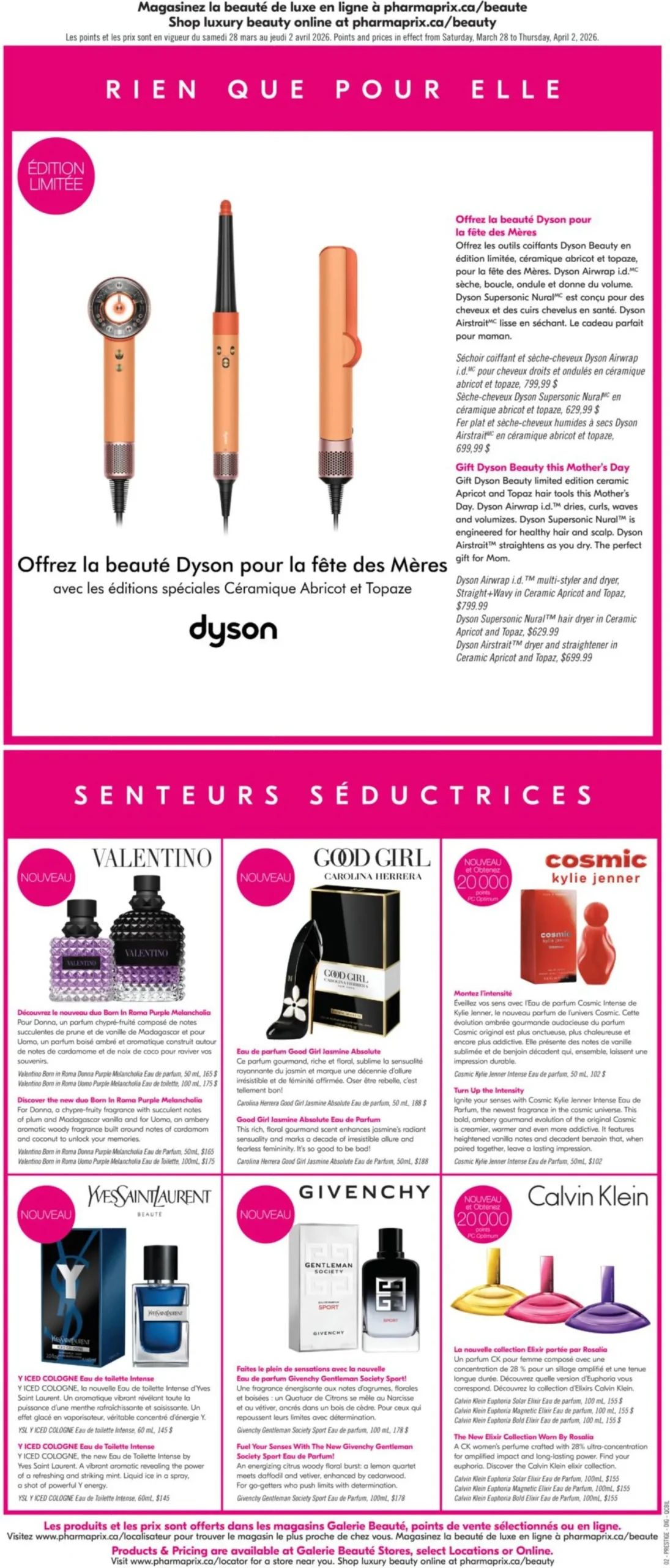 Page 11 de la Circulaire Pharmaprix du 28 mars au 2 avril 2026