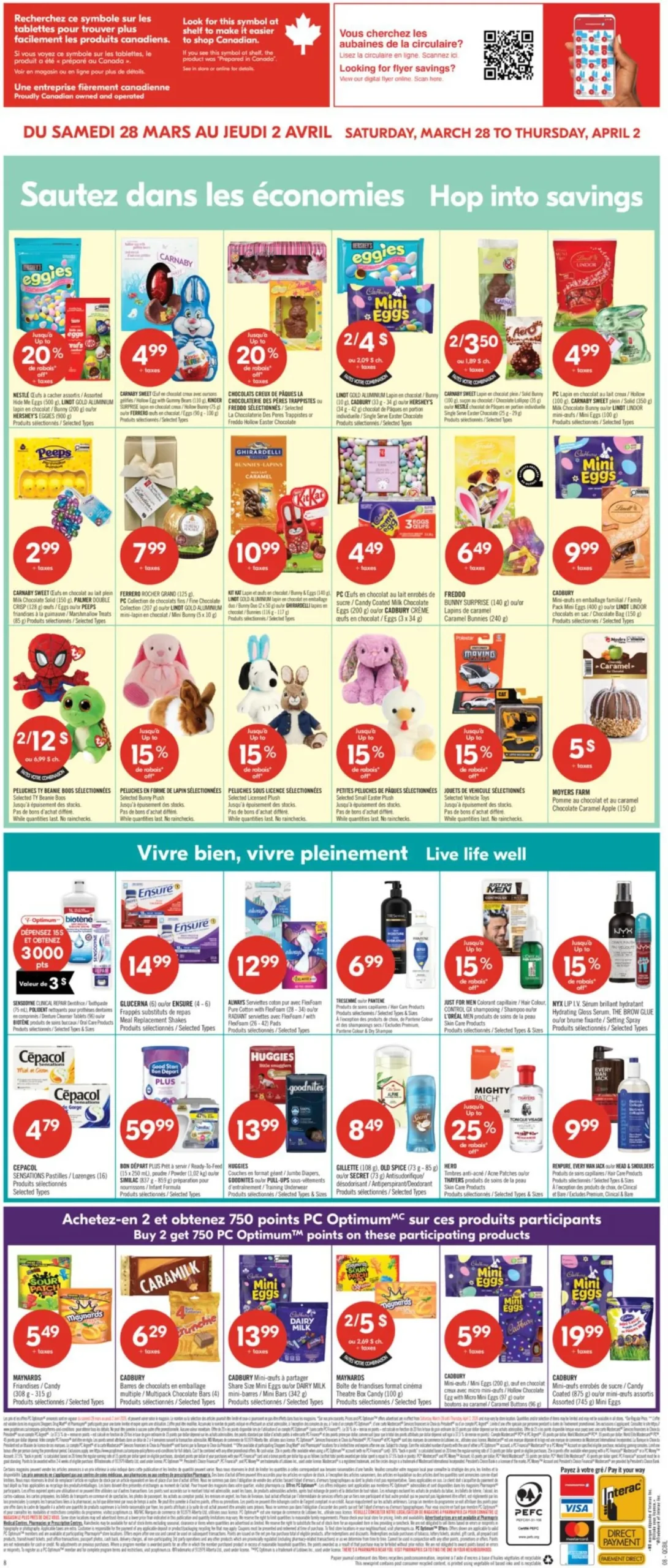 Page 17 de la Circulaire Pharmaprix du 28 mars au 2 avril 2026