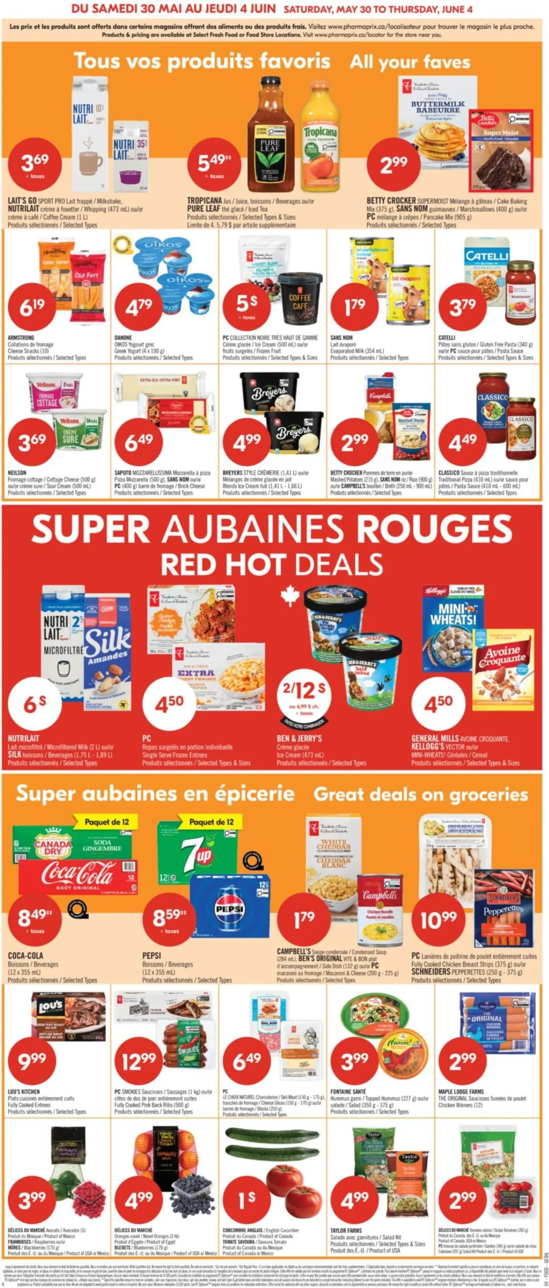 Page 5 de la Circulaire Pharmaprix du 30 mai au 4 juin 2026