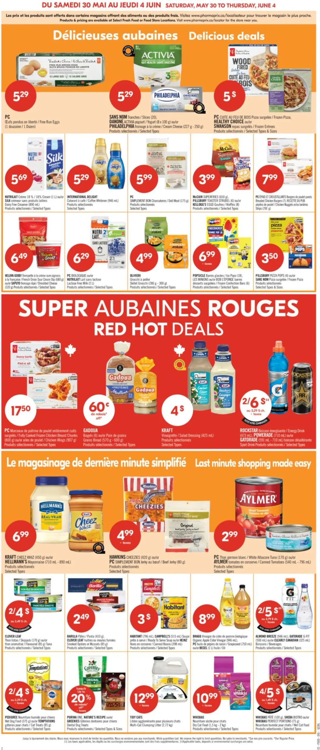 Page 6 de la Circulaire Pharmaprix du 30 mai au 4 juin 2026