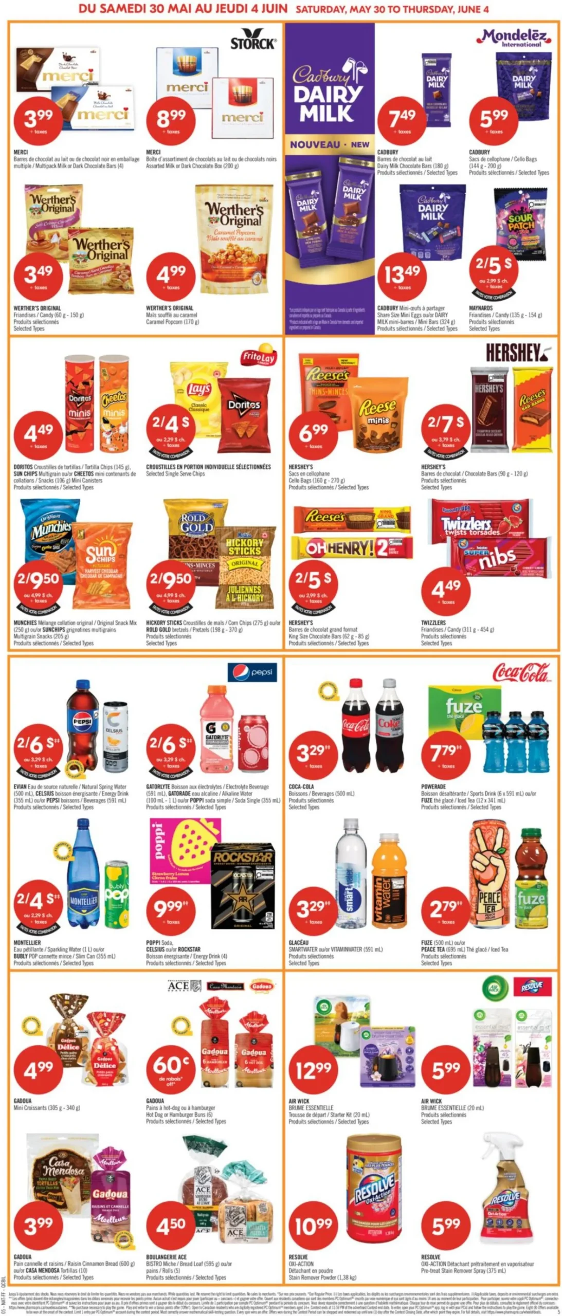 Page 8 de la Circulaire Pharmaprix du 30 mai au 4 juin 2026