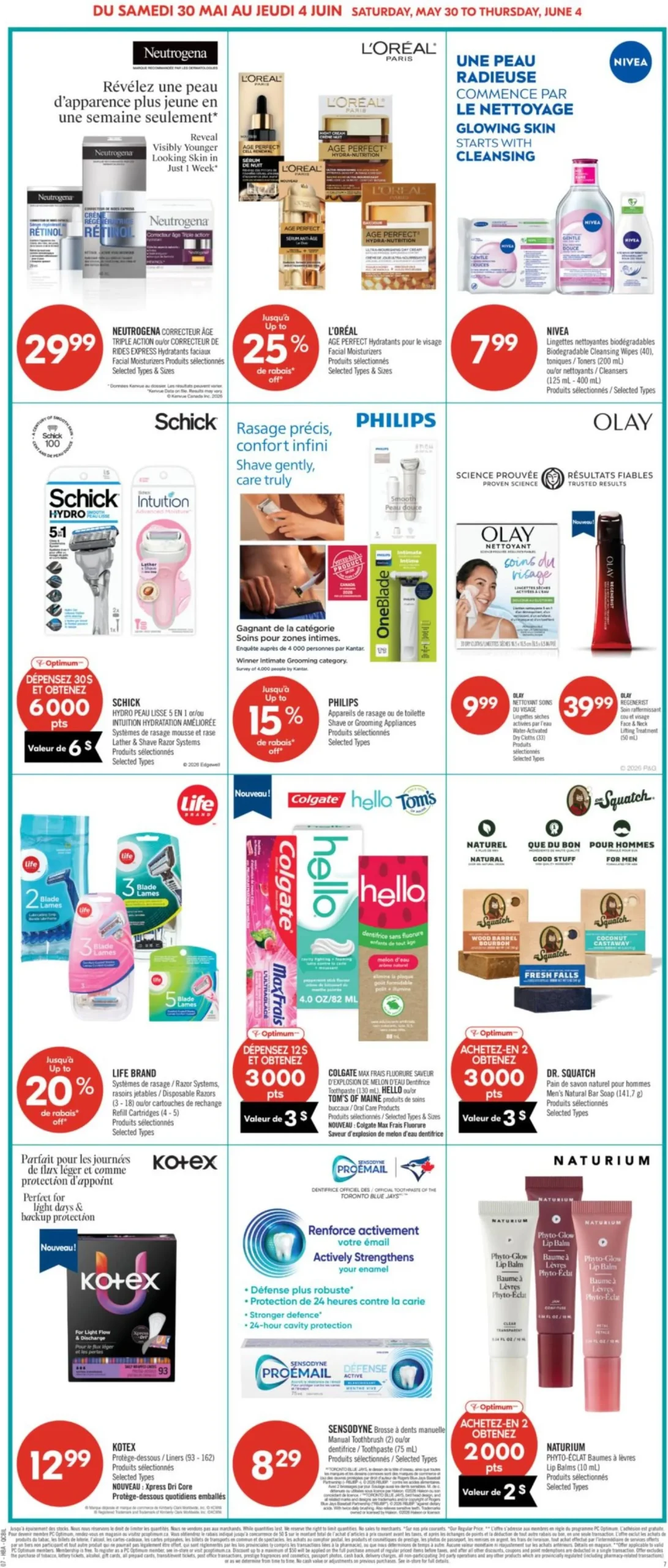 Page 14 de la Circulaire Pharmaprix du 30 mai au 4 juin 2026