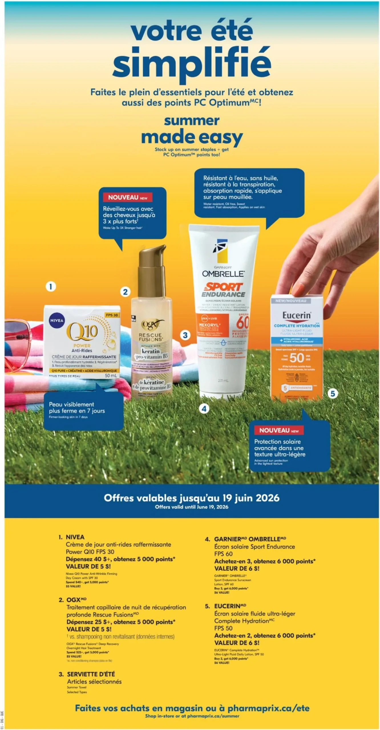 Page 20 de la Circulaire Pharmaprix du 30 mai au 4 juin 2026