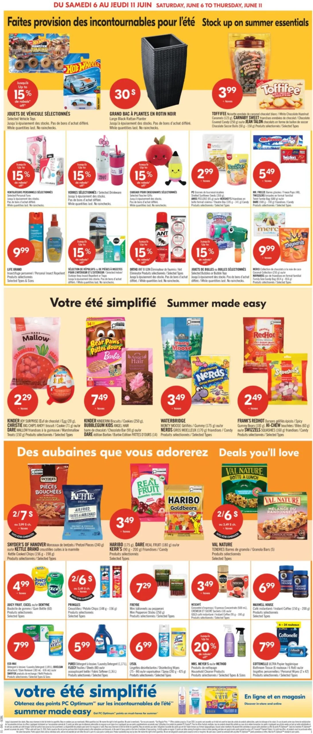Page 6 de la Circulaire Pharmaprix du 6 au 11 juin 2026
