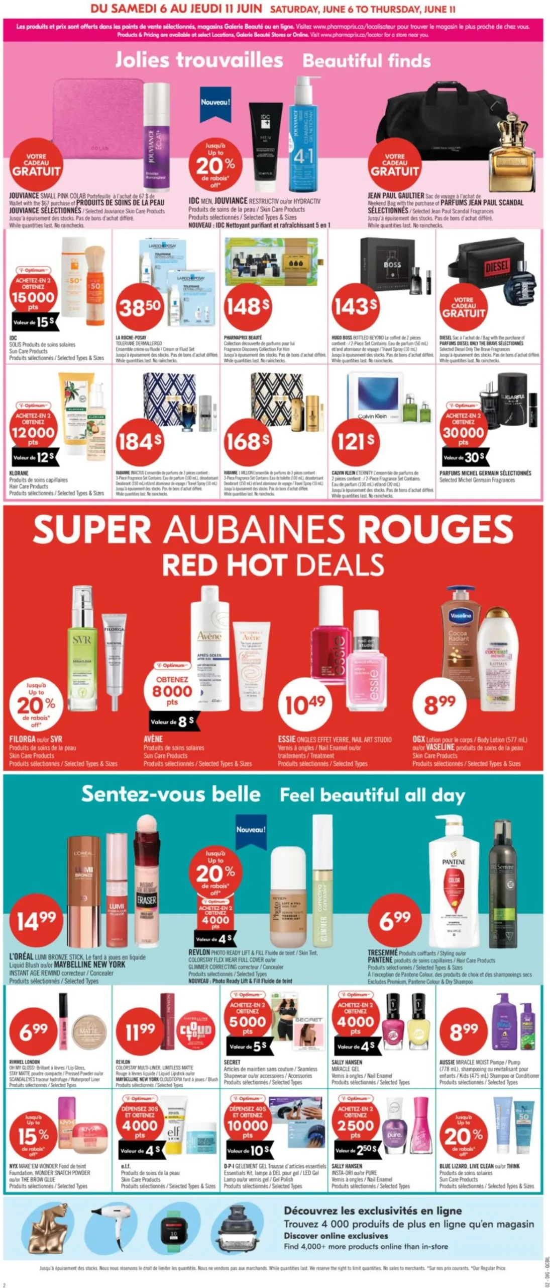 Page 9 de la Circulaire Pharmaprix du 6 au 11 juin 2026