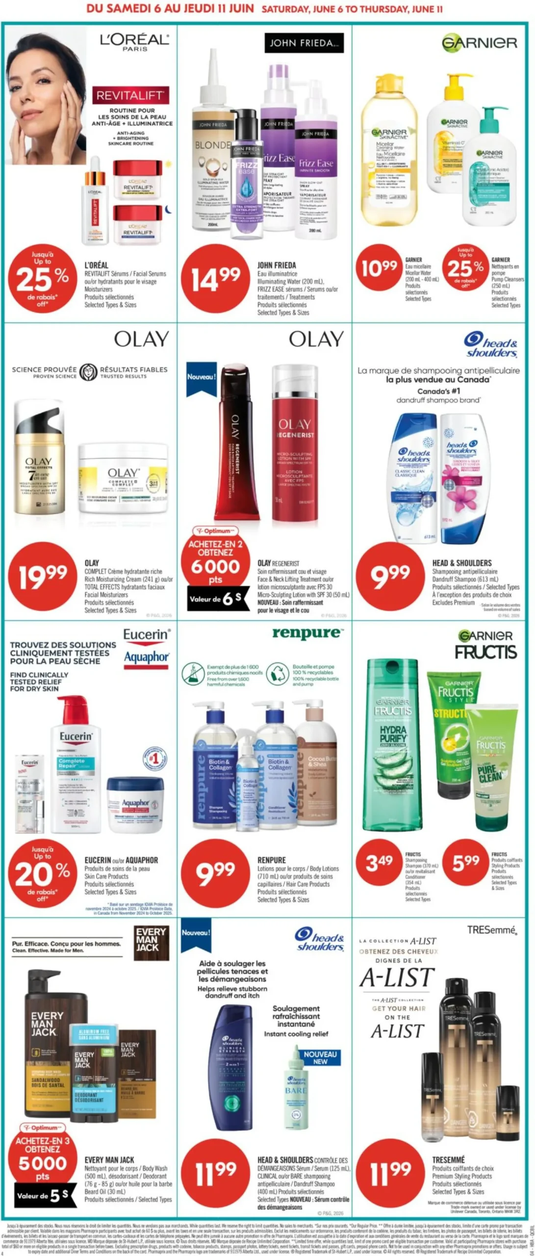Page 12 de la Circulaire Pharmaprix du 6 au 11 juin 2026