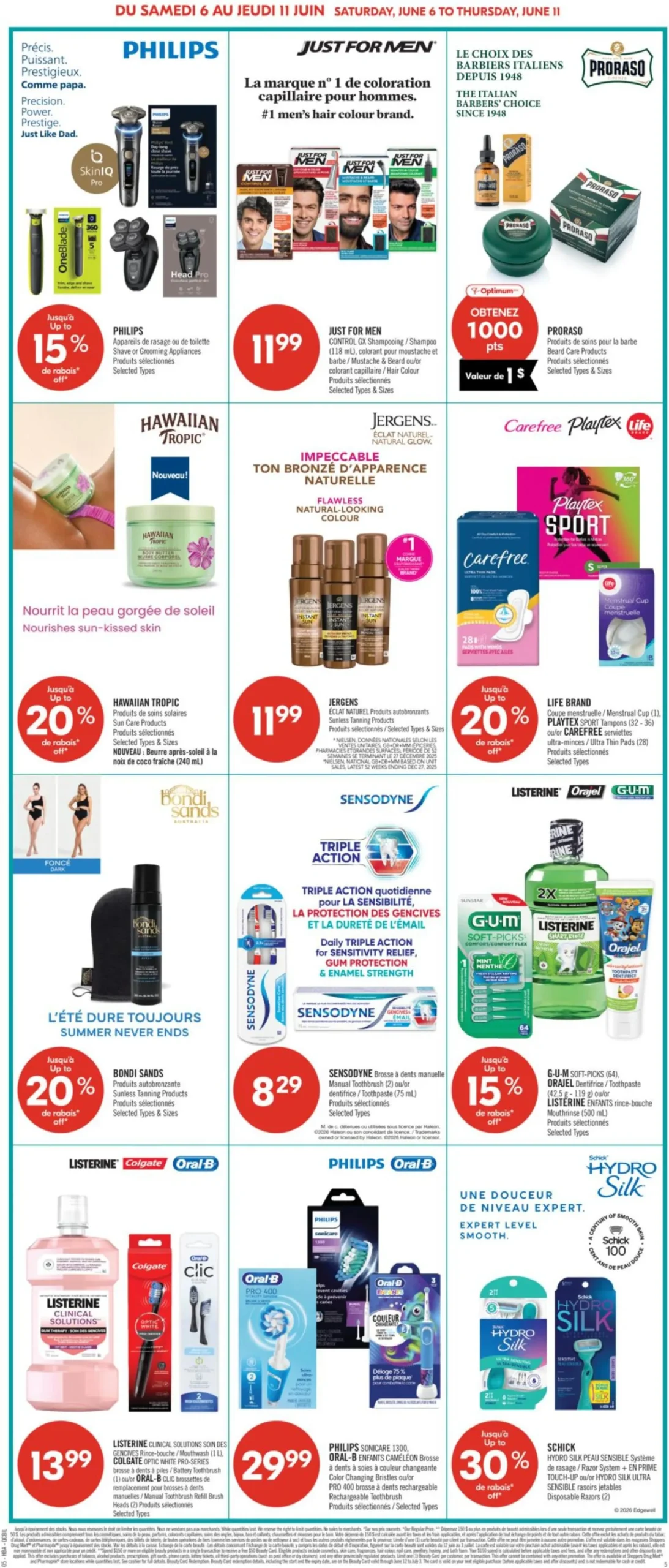 Page 13 de la Circulaire Pharmaprix du 6 au 11 juin 2026