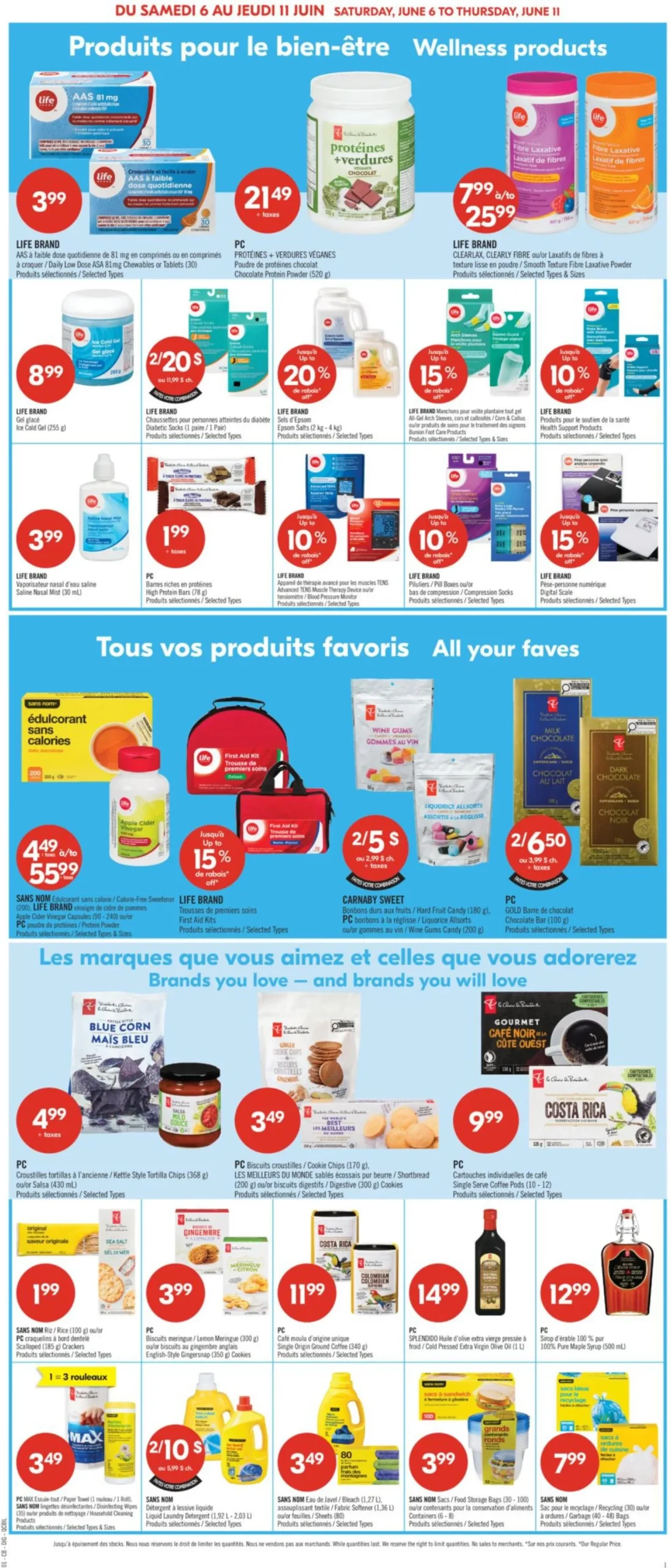 Page 14 de la Circulaire Pharmaprix du 6 au 11 juin 2026