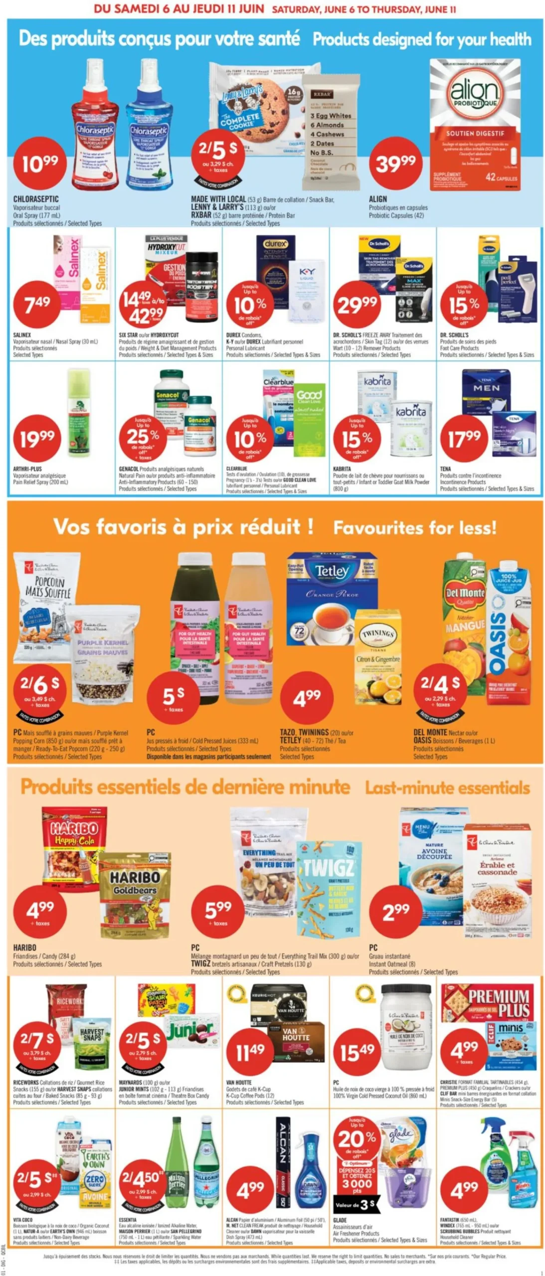 Page 16 de la Circulaire Pharmaprix du 6 au 11 juin 2026