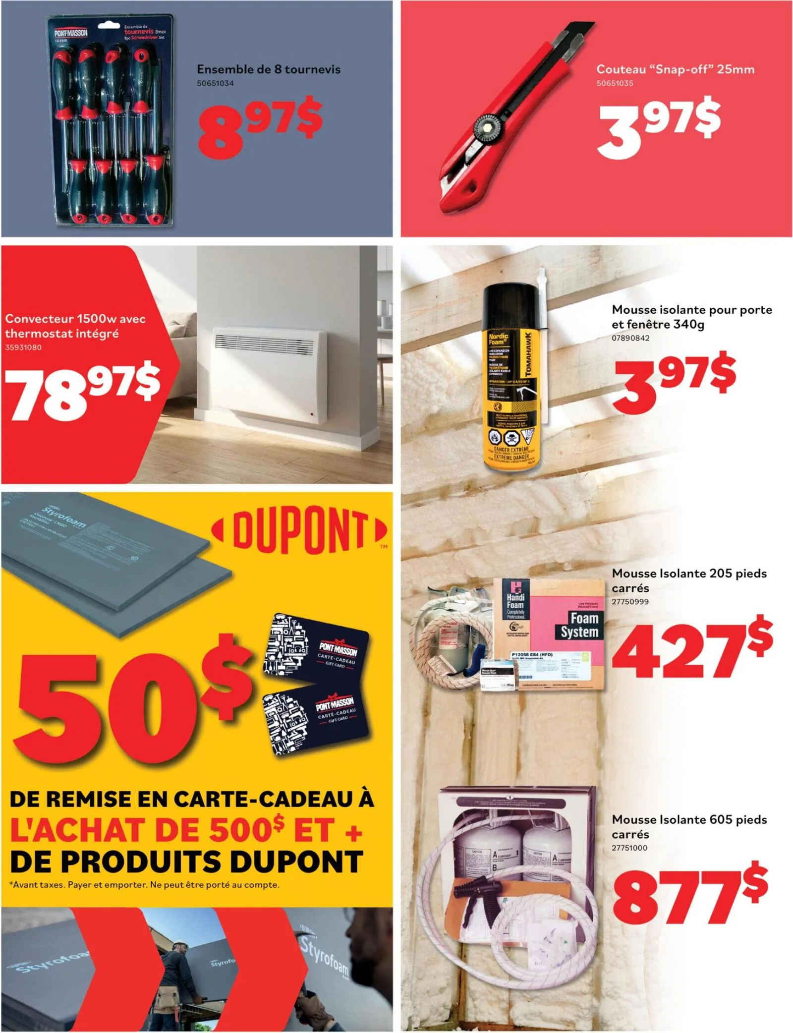 Page 4 de la Circulaire Pont-Masson du 3 au 16 septembre 2026