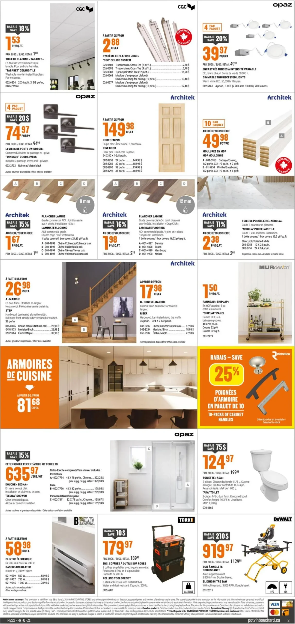 Page 4 de la Circulaire Potvin & Bouchard du 28 mai au 3 juin 2026