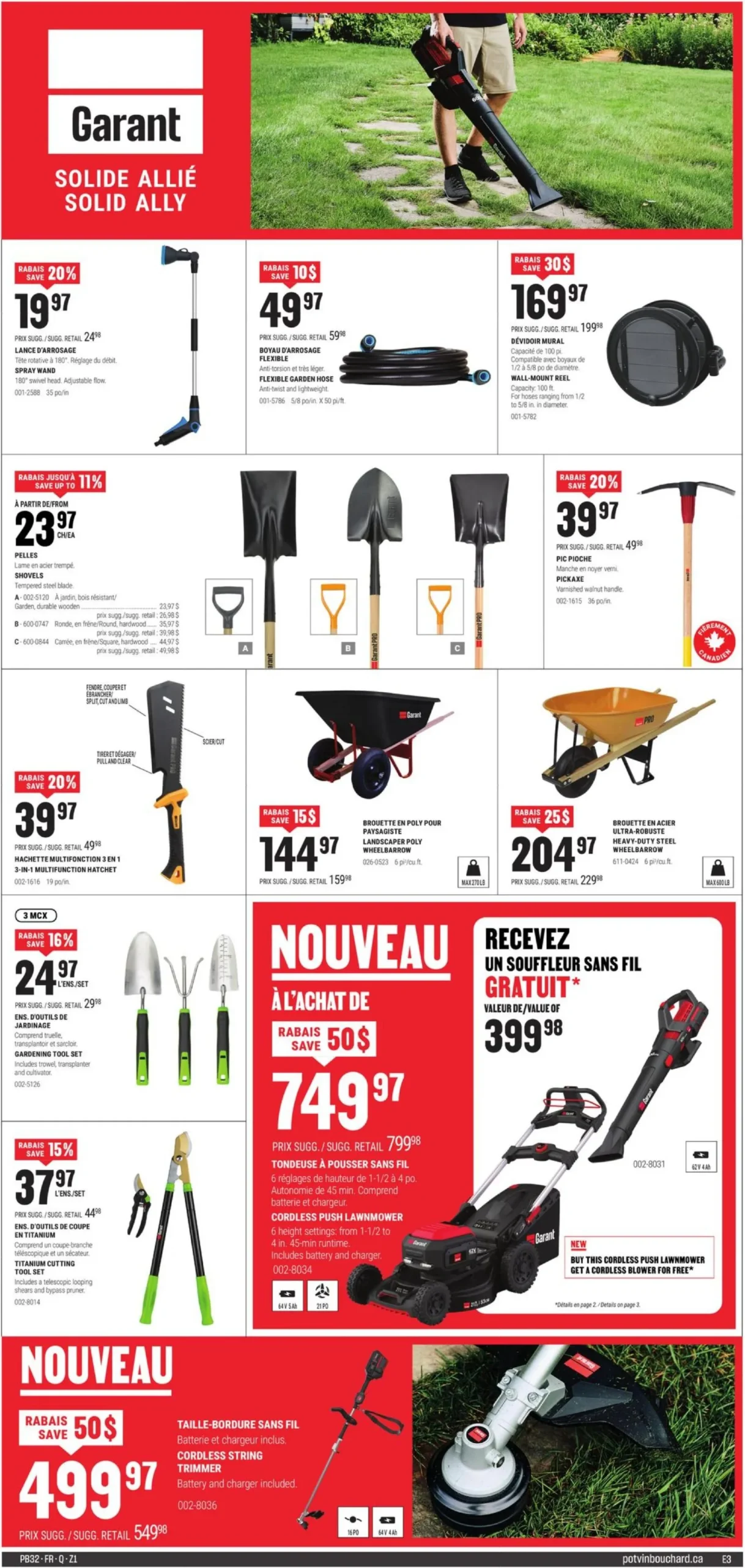 Page 6 de la Circulaire Potvin & Bouchard du 6 au 19 août 2026