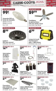 Page 4 de la circulaire Princess Auto Casse-CoûTs 1 juill. au 31 juill.