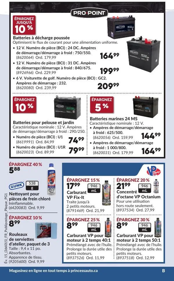 Page 4 de la Circulaire Princess Auto du 14 au 26 juillet 2026