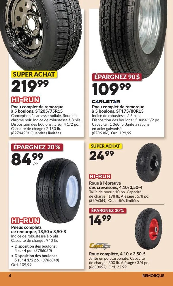 Page 10 de la Circulaire Princess Auto du 14 au 26 juillet 2026