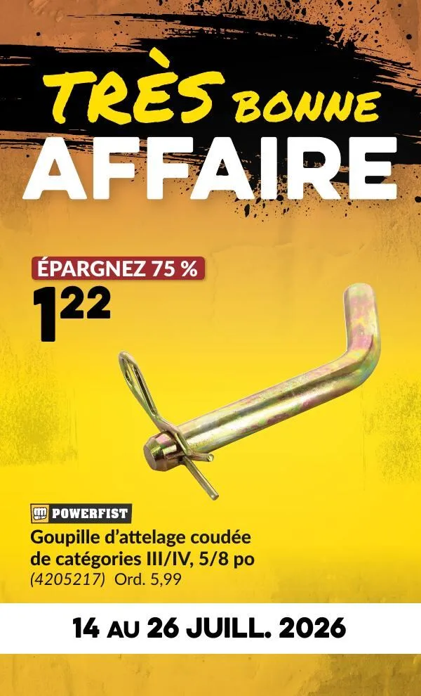 Page 14 de la Circulaire Princess Auto du 14 au 26 juillet 2026