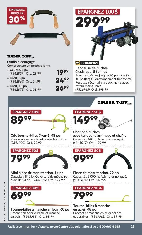 Page 36 de la Circulaire Princess Auto du 14 au 26 juillet 2026