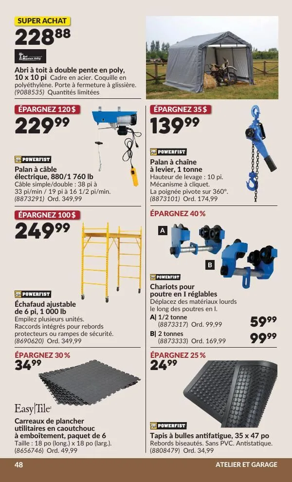 Page 55 de la Circulaire Princess Auto du 14 au 26 juillet 2026