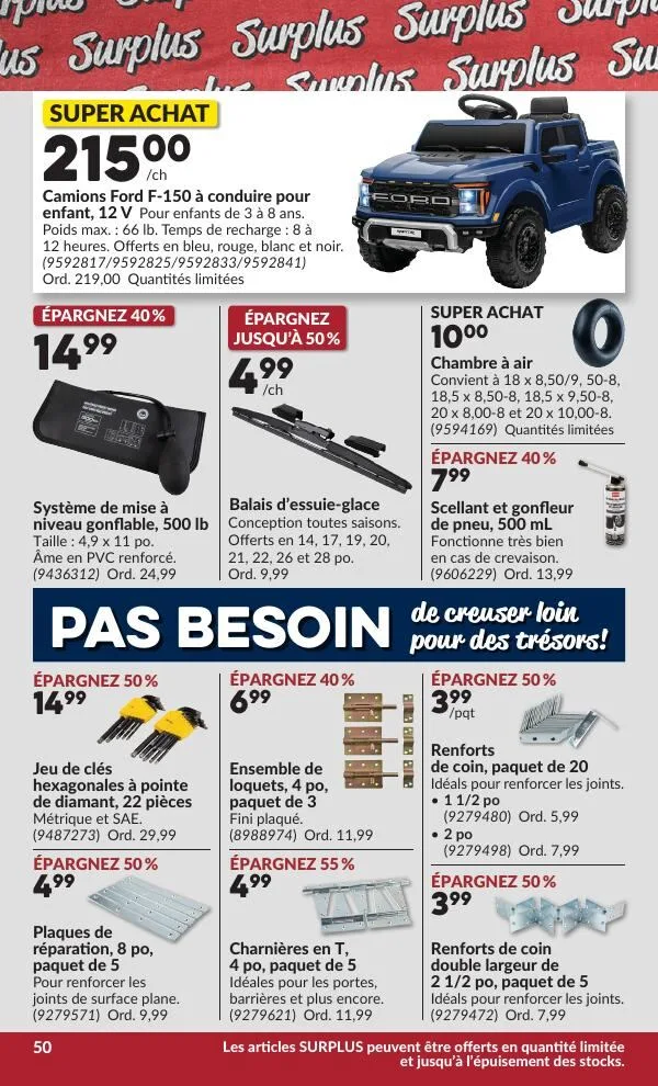 Page 57 de la Circulaire Princess Auto du 14 au 26 juillet 2026