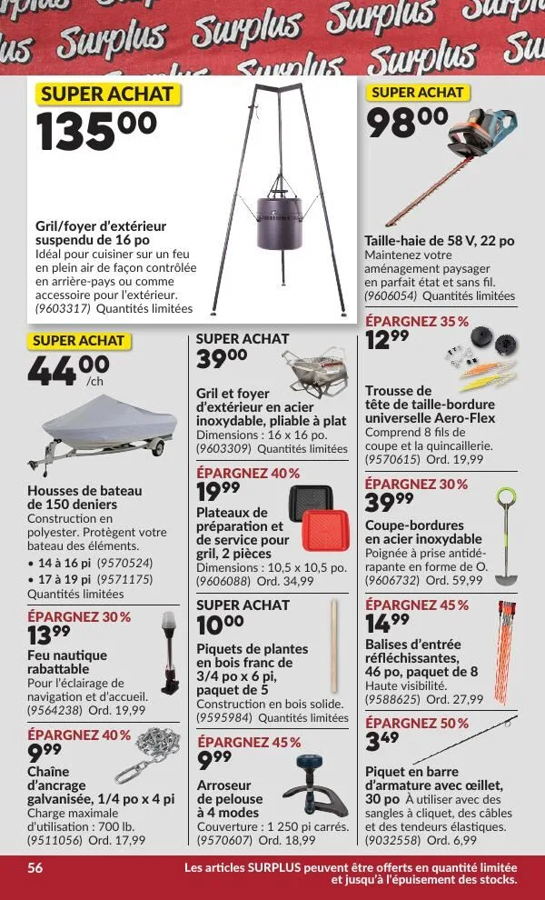 Page 63 de la Circulaire Princess Auto du 14 au 26 juillet 2026