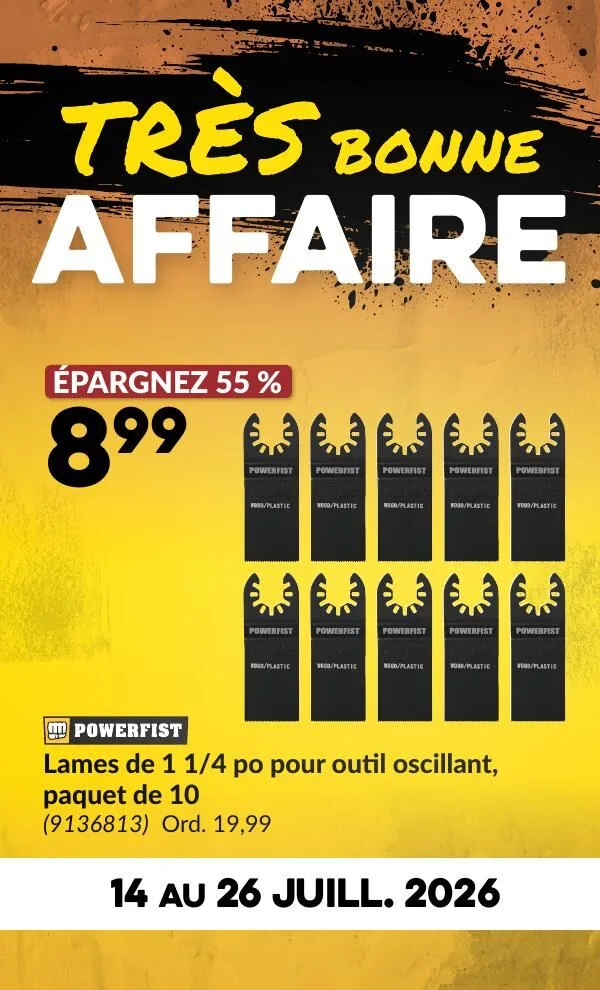 Page 82 de la Circulaire Princess Auto du 14 au 26 juillet 2026