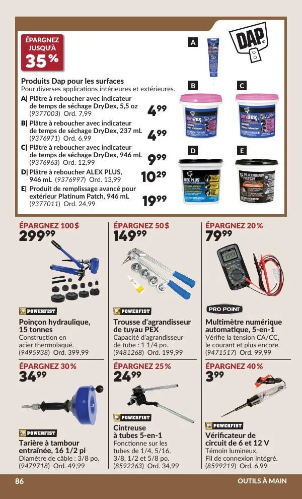 Page 94 de la Circulaire Princess Auto du 14 au 26 juillet 2026