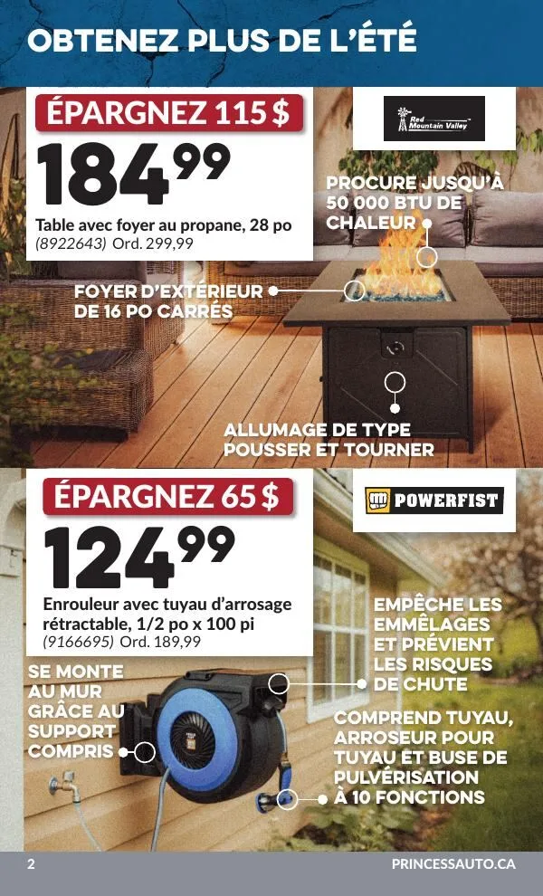 Page 6 de la Circulaire Princess Auto du 19 au 31 mai 2026