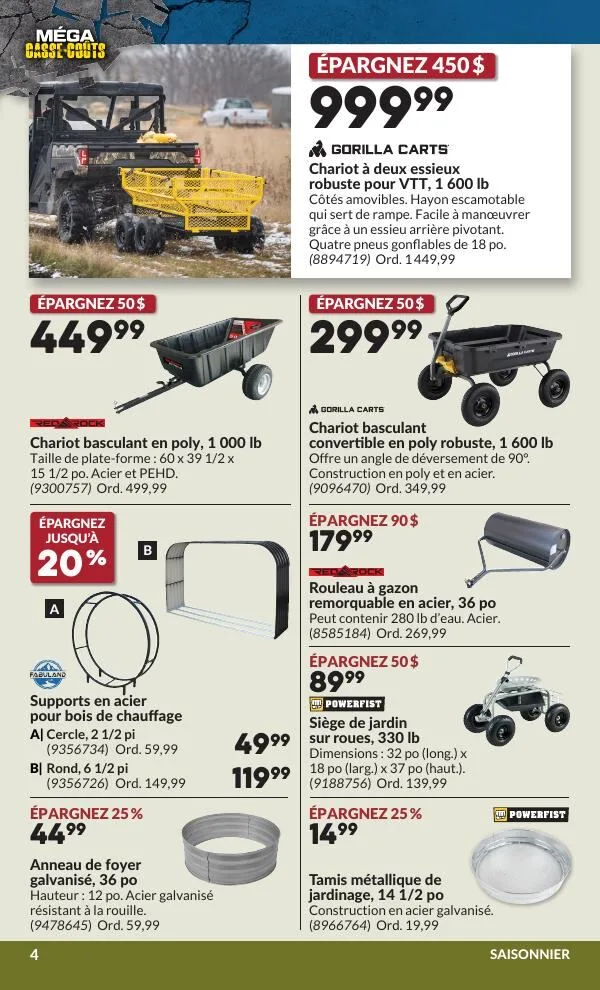 Page 8 de la Circulaire Princess Auto du 19 au 31 mai 2026