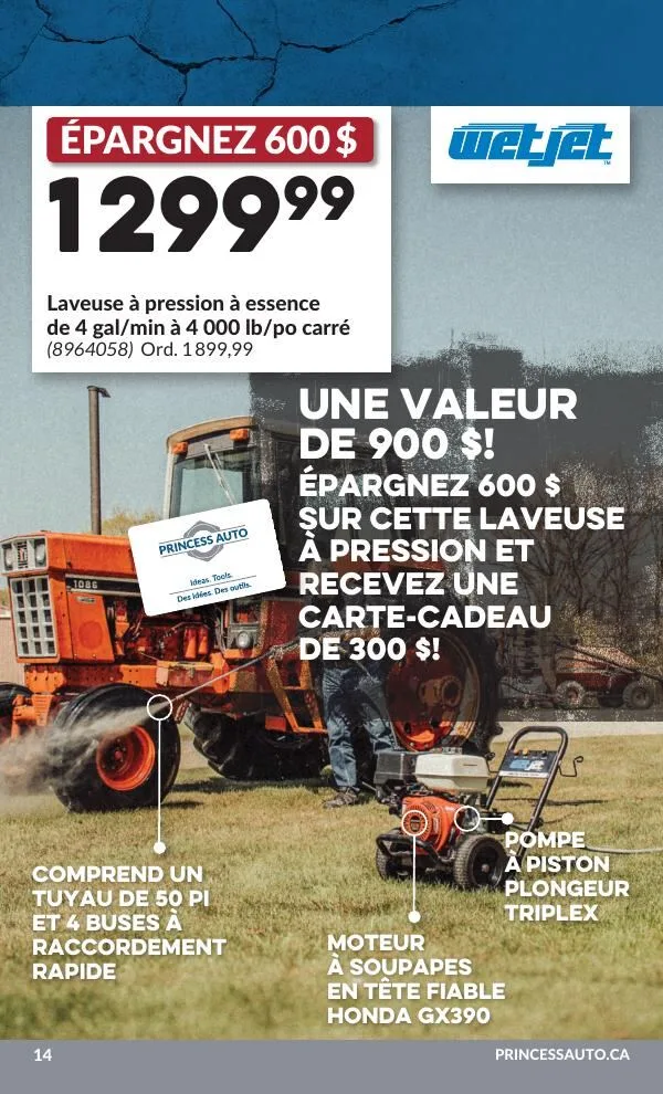 Page 18 de la Circulaire Princess Auto du 19 au 31 mai 2026