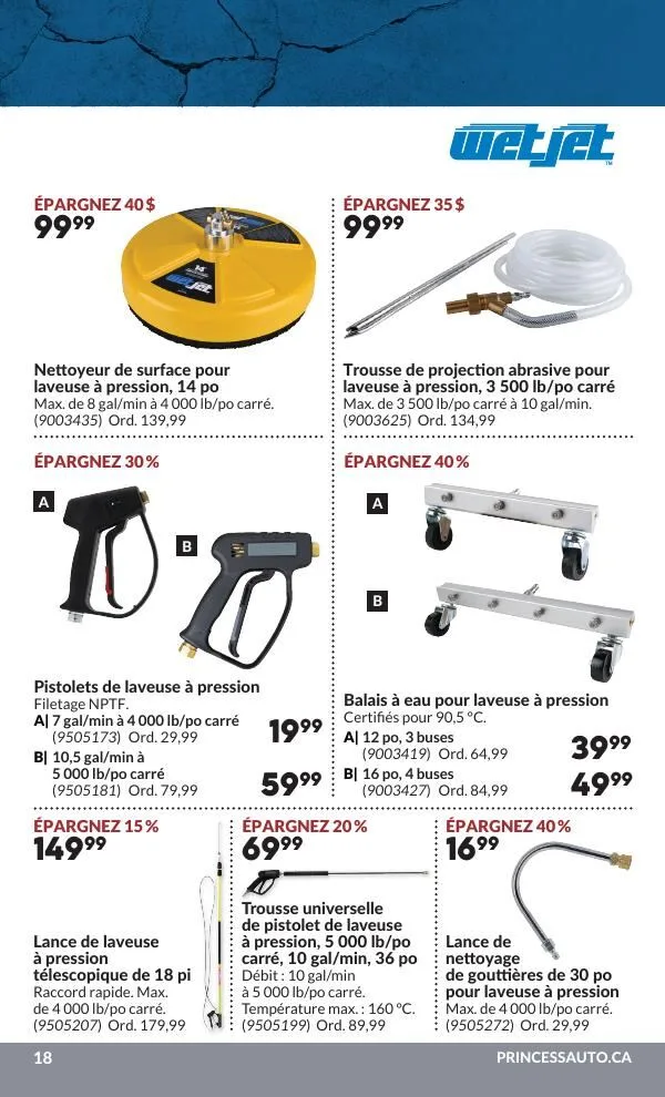 Page 22 de la Circulaire Princess Auto du 19 au 31 mai 2026