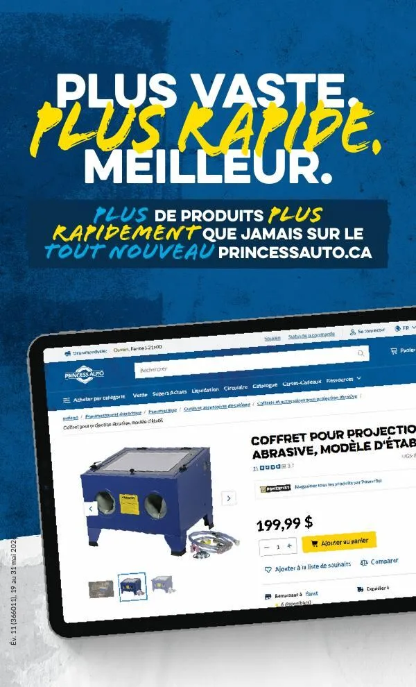 Page 23 de la Circulaire Princess Auto du 19 au 31 mai 2026