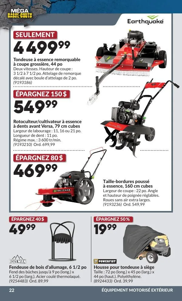 Page 26 de la Circulaire Princess Auto du 19 au 31 mai 2026