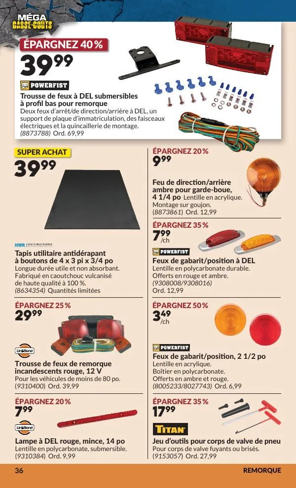 Page 40 de la Circulaire Princess Auto du 19 au 31 mai 2026