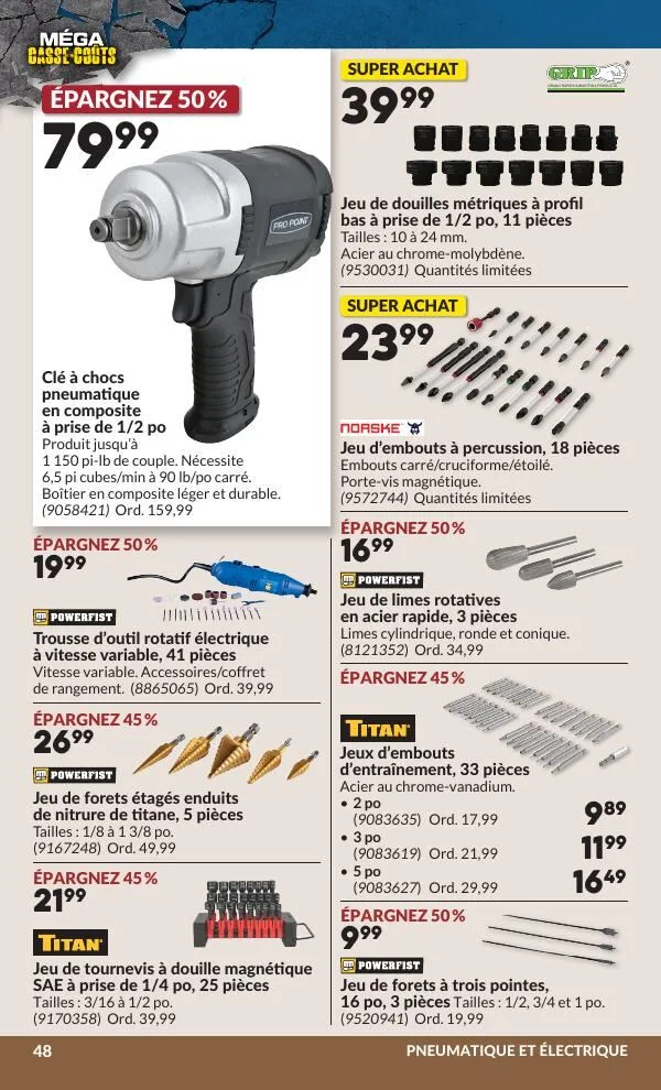 Page 53 de la Circulaire Princess Auto du 19 au 31 mai 2026