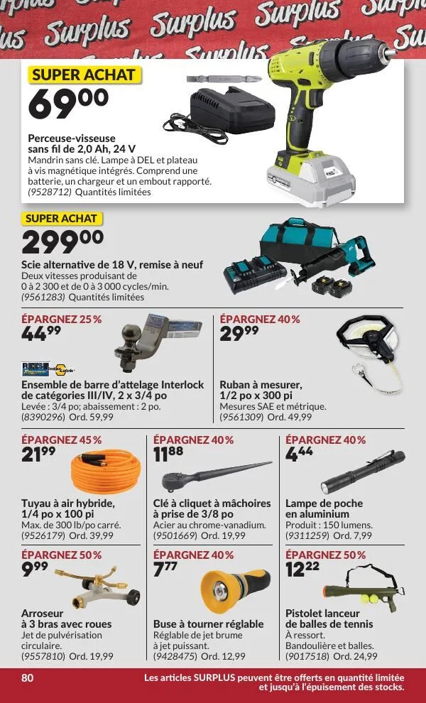 Page 86 de la Circulaire Princess Auto du 19 au 31 mai 2026