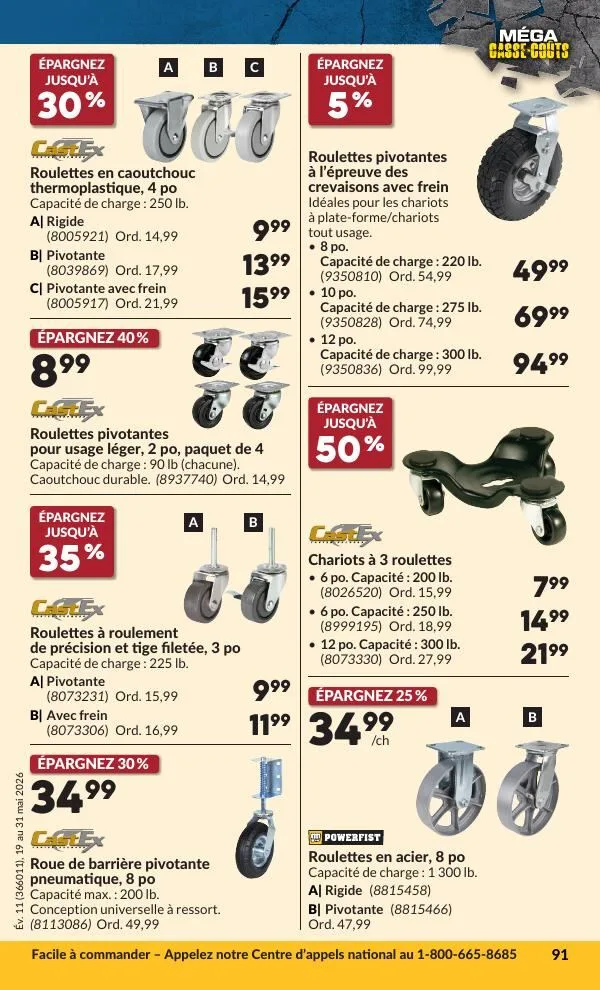 Page 97 de la Circulaire Princess Auto du 19 au 31 mai 2026