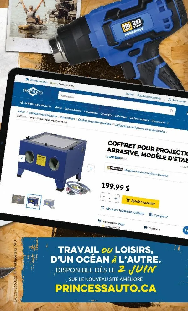 Page 111 de la Circulaire Princess Auto du 19 au 31 mai 2026