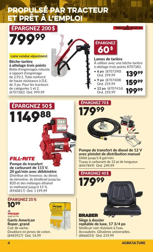 Page 8 de la Circulaire Princess Auto du 21 avril au 3 mai 2026