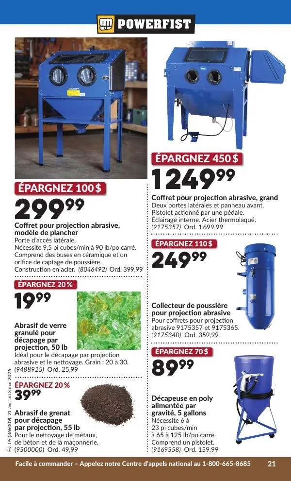 Page 26 de la Circulaire Princess Auto du 21 avril au 3 mai 2026