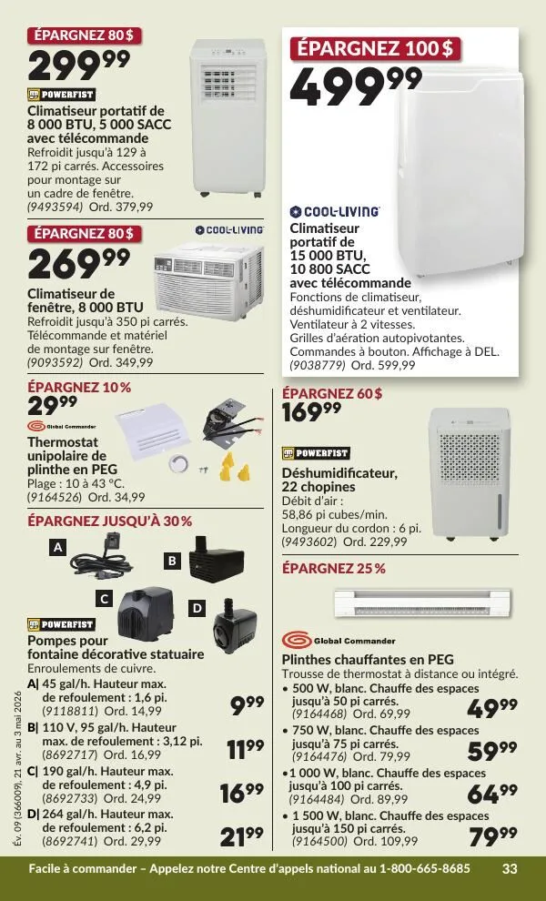 Page 38 de la Circulaire Princess Auto du 21 avril au 3 mai 2026