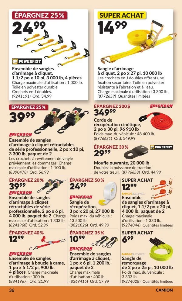 Page 41 de la Circulaire Princess Auto du 21 avril au 3 mai 2026