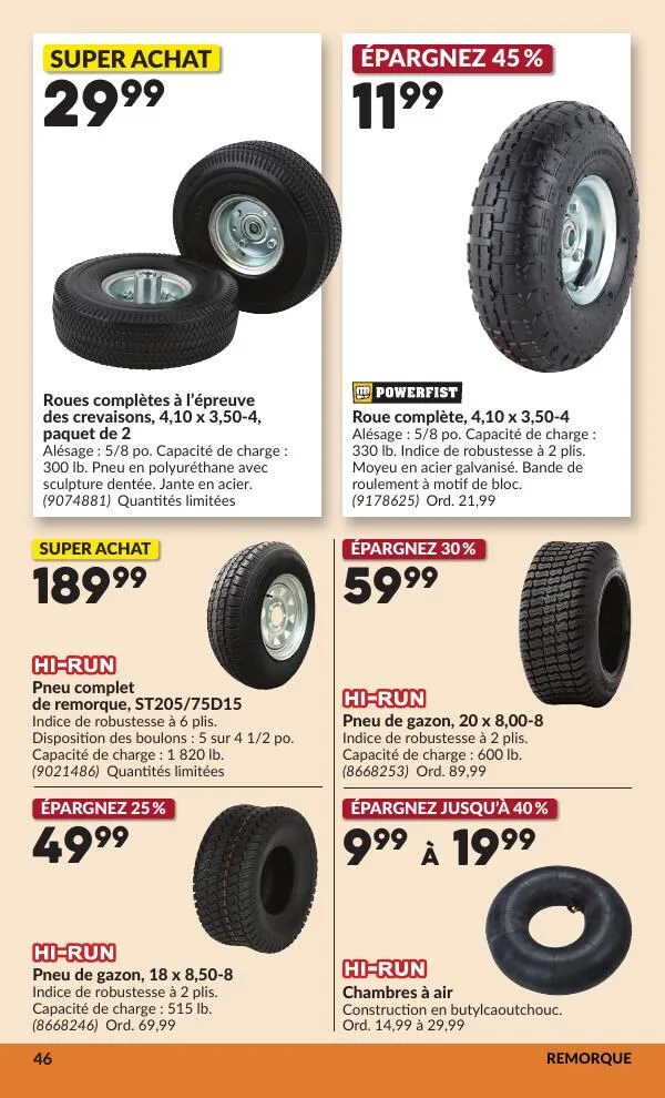 Page 51 de la Circulaire Princess Auto du 21 avril au 3 mai 2026