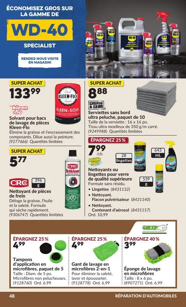 Page 53 de la Circulaire Princess Auto du 21 avril au 3 mai 2026