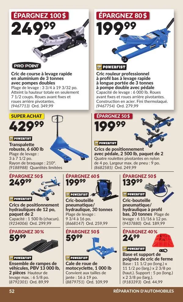 Page 57 de la Circulaire Princess Auto du 21 avril au 3 mai 2026