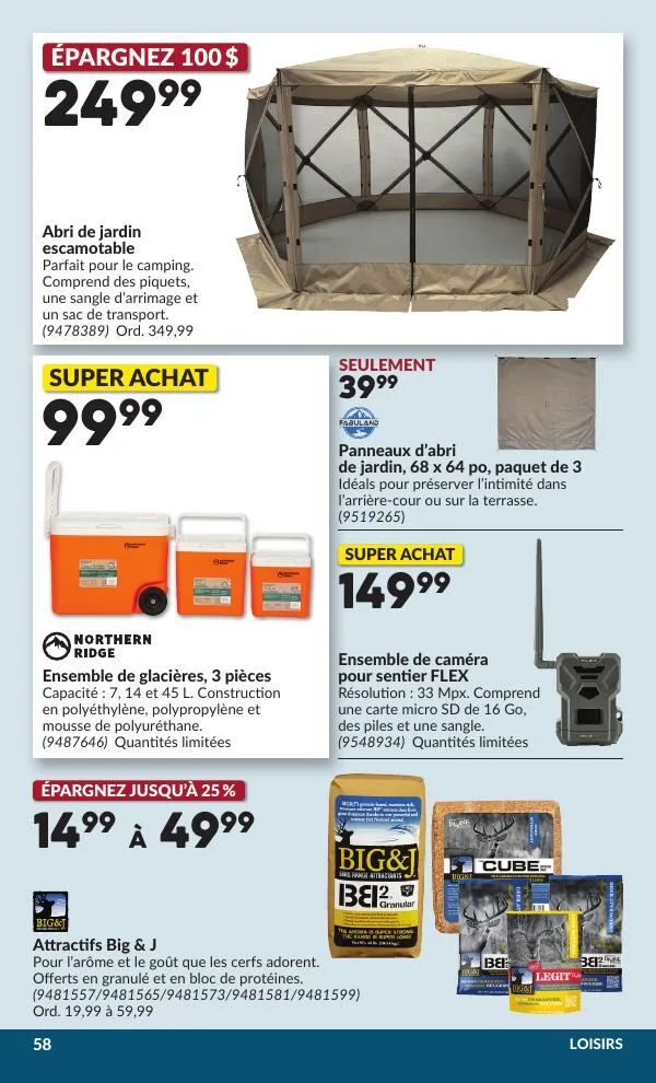 Page 63 de la Circulaire Princess Auto du 21 avril au 3 mai 2026