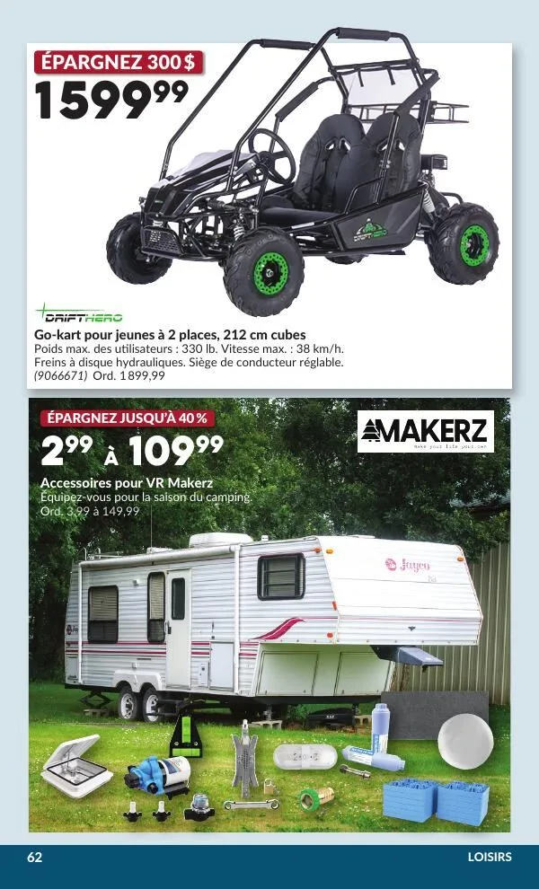 Page 67 de la Circulaire Princess Auto du 21 avril au 3 mai 2026