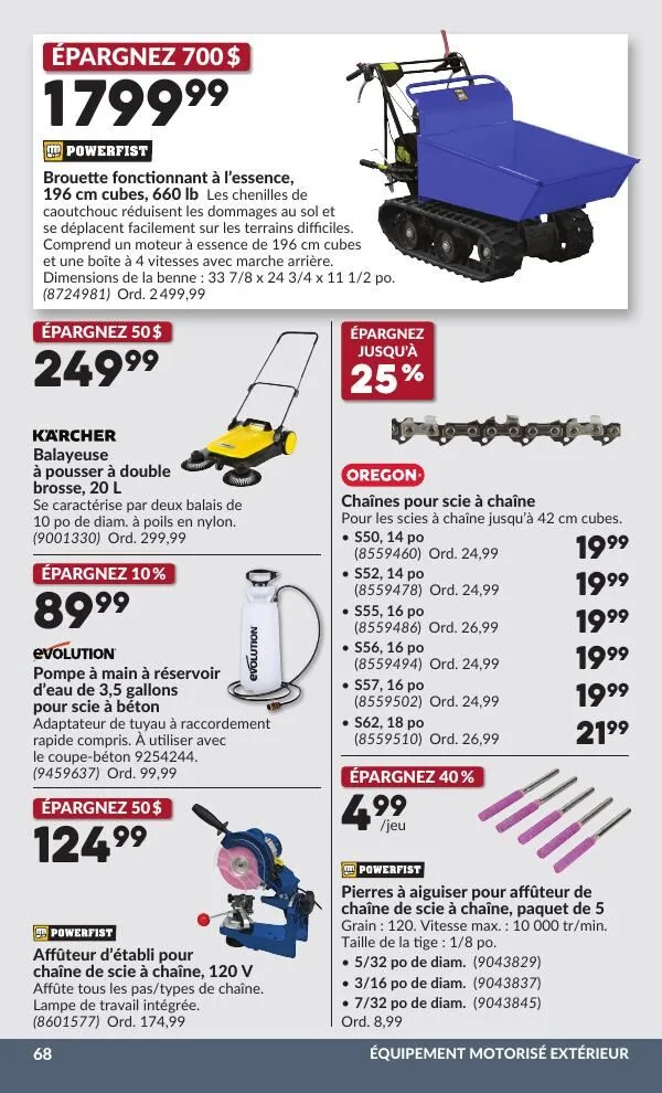 Page 73 de la Circulaire Princess Auto du 21 avril au 3 mai 2026