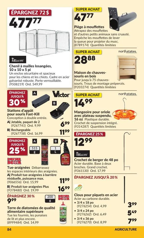 Page 89 de la Circulaire Princess Auto du 21 avril au 3 mai 2026