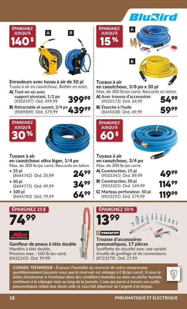 Page 19 de la Circulaire Princess Auto du 28 juillet au 9 août 2026