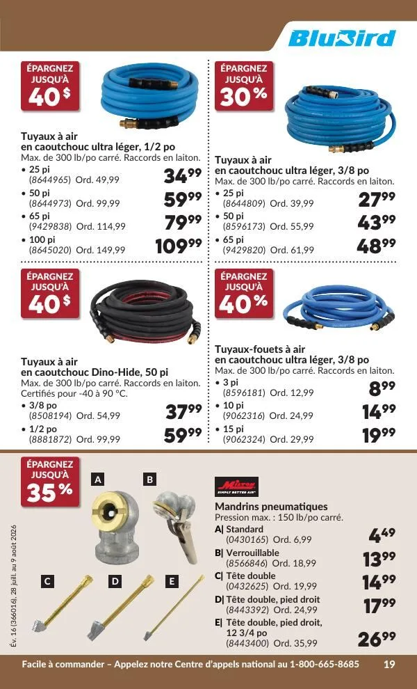 Page 20 de la Circulaire Princess Auto du 28 juillet au 9 août 2026